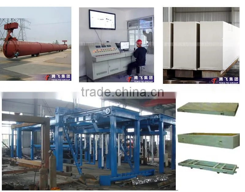 20,000-300,000CBM aac block production line -Ground turn over craft