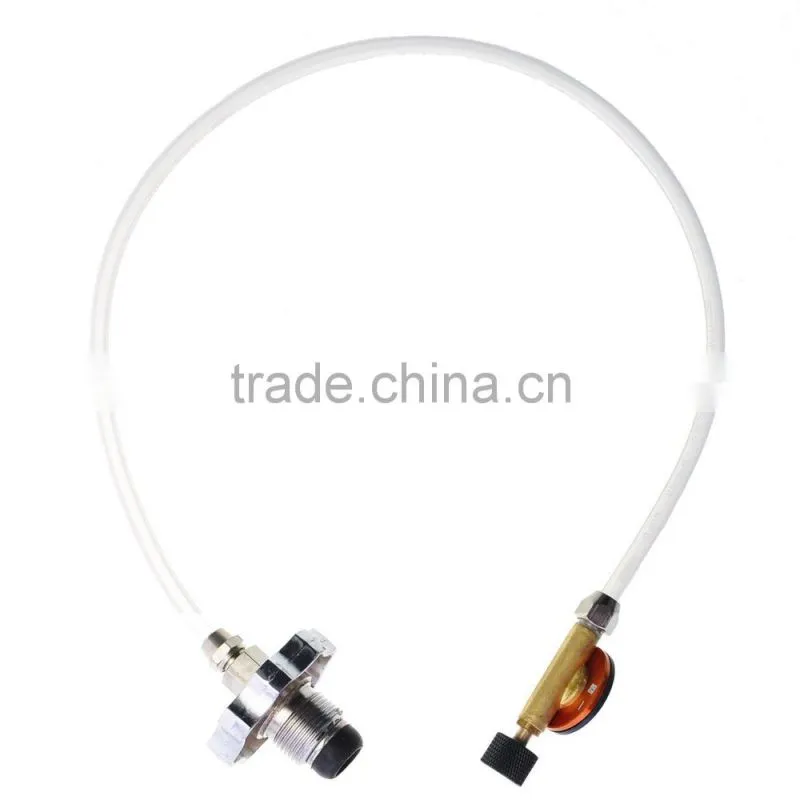 Camping Picnic Flat Cylinder Pneumatic Valves Gas Inflatable Canula Tube Adapter