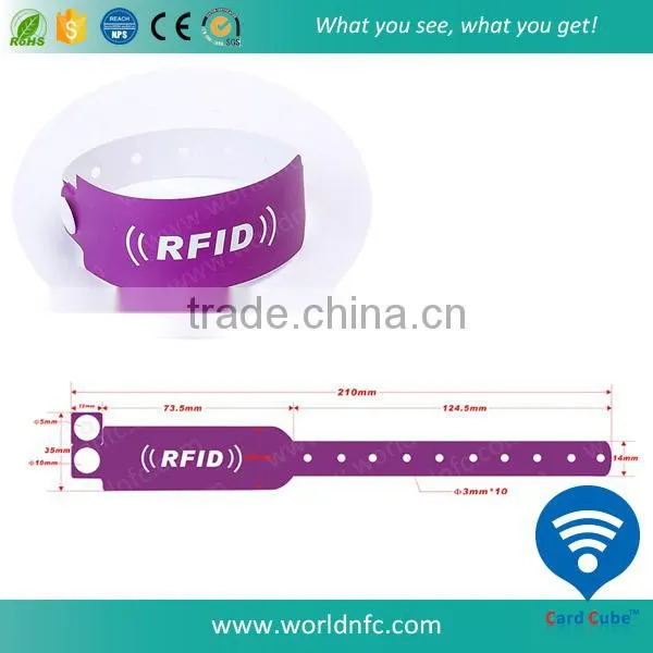 Disposable Waterproof NFC Paper Wristband