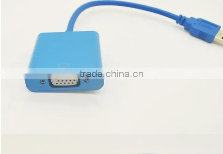 New arrival high quality HD Graphics Card USB 3.0 to VGA Multi Display Converter Adapter
