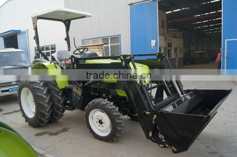 BOMR FIAT Gearbox diesel wheeled tractor (604 Front End loader)