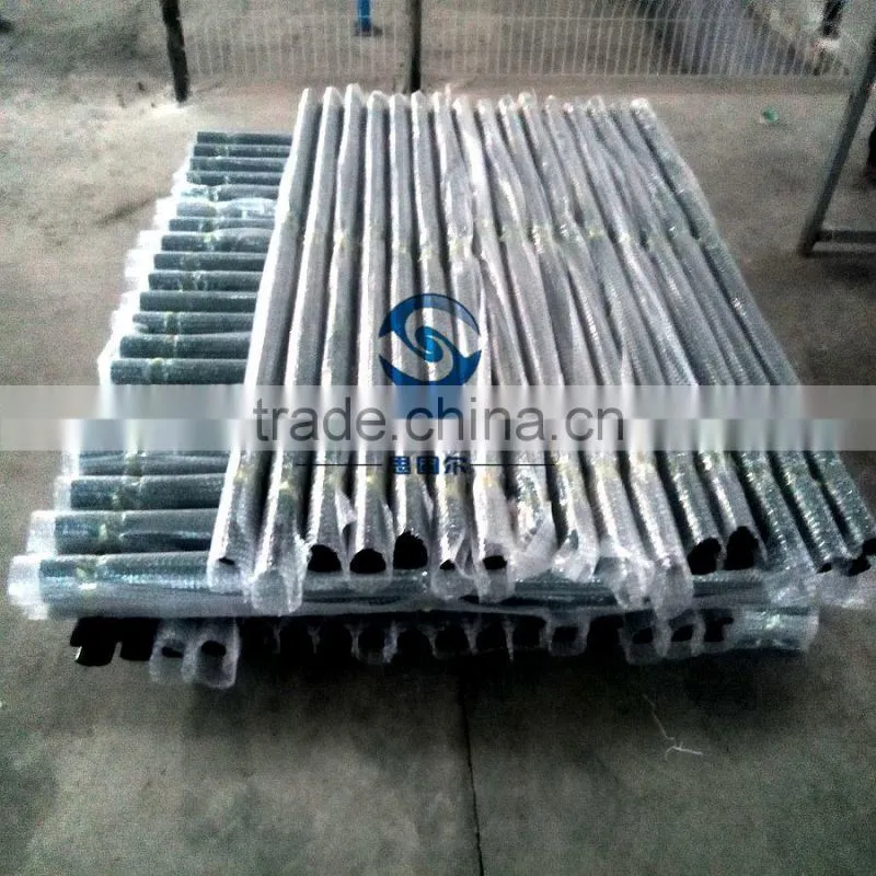 outdoor anti climb powder coated 358 security fence for prison