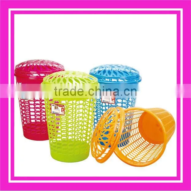 plastic laundry basket with lid