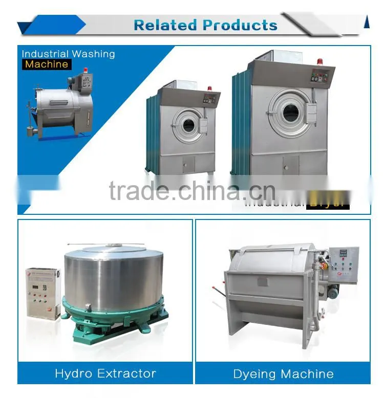 China Industrial Laundry Equipment Industrial Washer And Dryer Prices