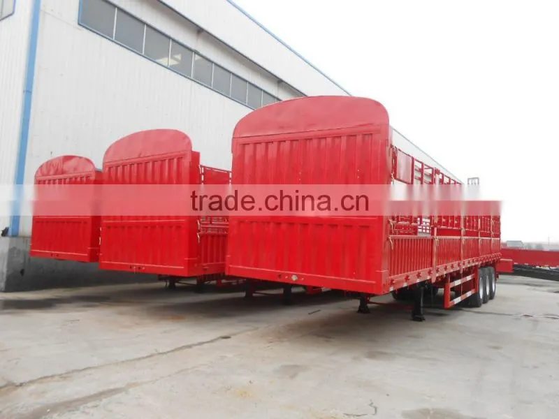 2 or 3 axles warehourse semi trailer goose neck semi trailer dolly semi trailer