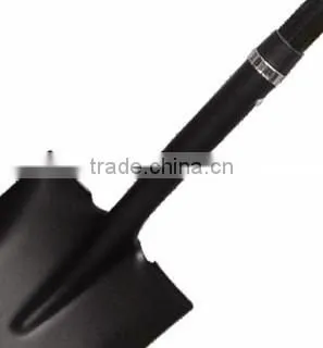 carbon steel farming shovel tools/garden tools with fiberglass handle