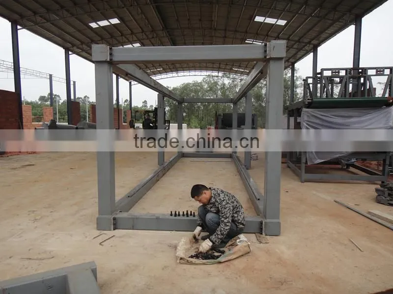 Well sell particle board production line/mat cross cutting saw