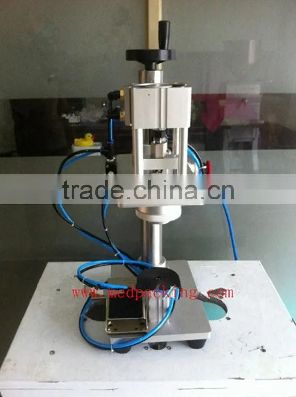 Perfume sprayer crimper,pneumatic perfume crimping machine