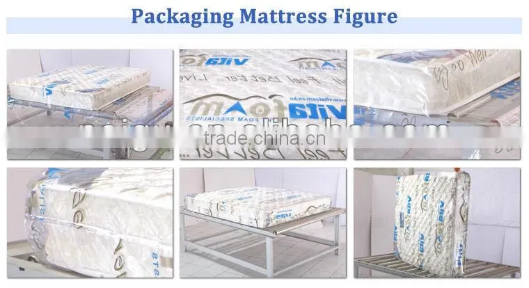 Excellent pe printed zipper bag good for mattress packing