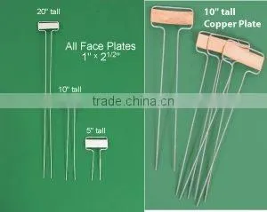 Zinc Plant Markers