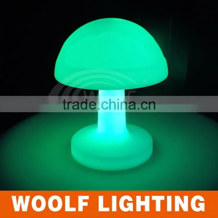 Home Living Room Decorative Plastic 16 colors LED Table Light