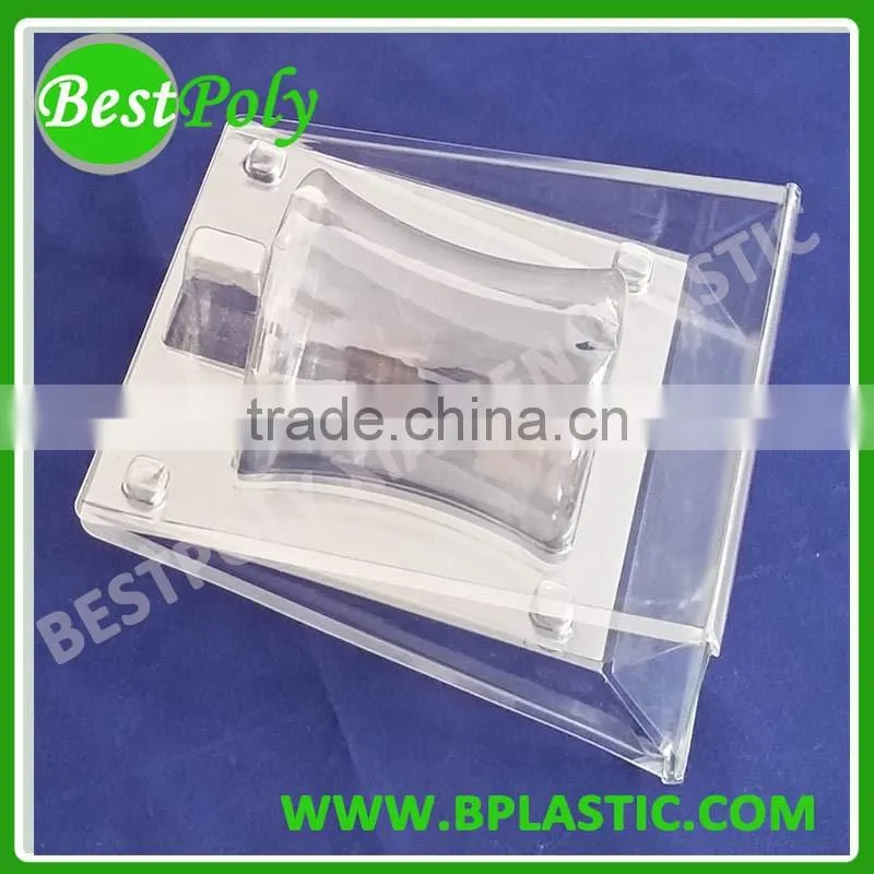 Custom design plastic Blister card vacuum forming for cosmetic packing