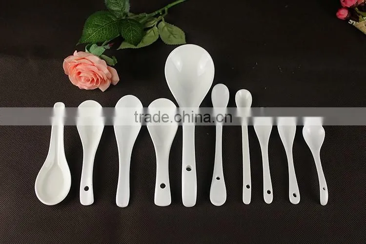 China factory suppliers porcelain flatware coffee tea duck spoon