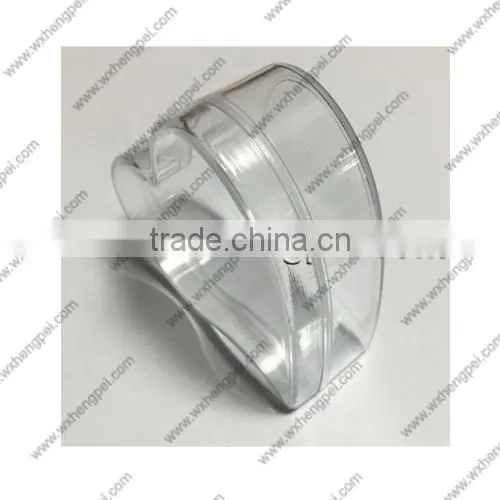 Cleverish portable cute transparent heart-shaped plastic storage jewelry wedding box kit