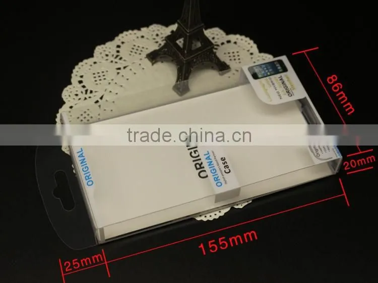 Customized CellPhone Case plastic packaging , PVC Packaging box