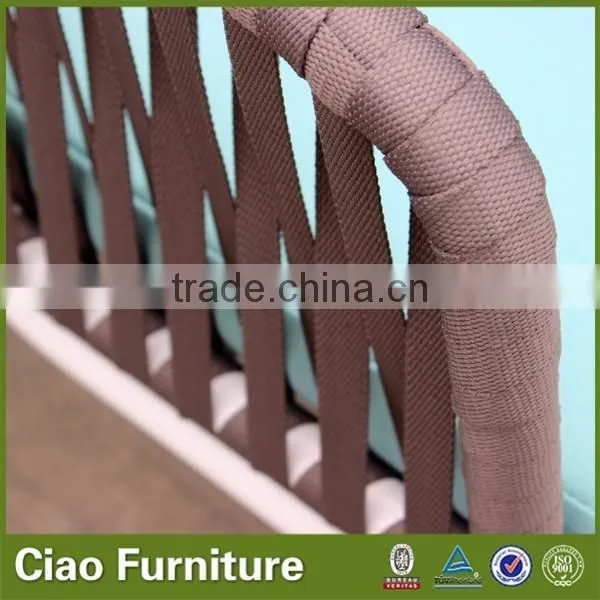 Cast aluminum furniture outdoor dining table set
