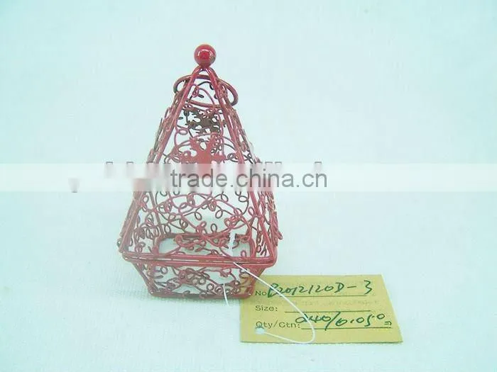 Wire Chocolate gif packaging box with a square base