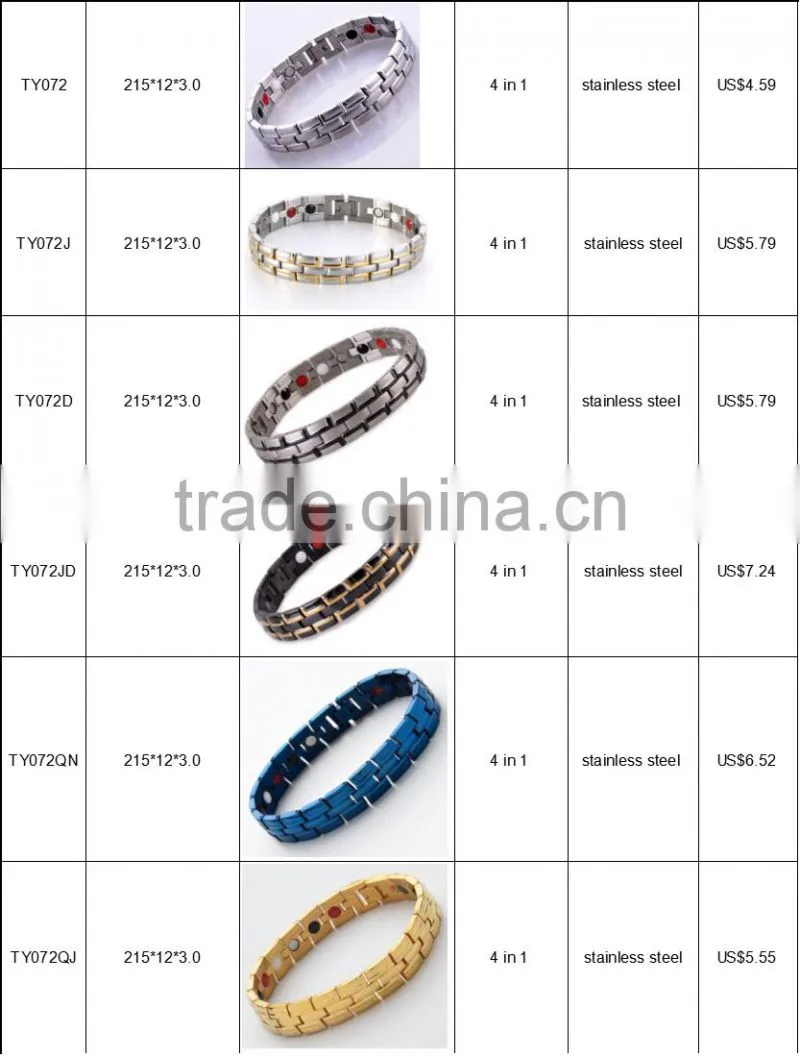 Health Energy Bracelet Bio Magnetic Bracelet Magnet Bracelet