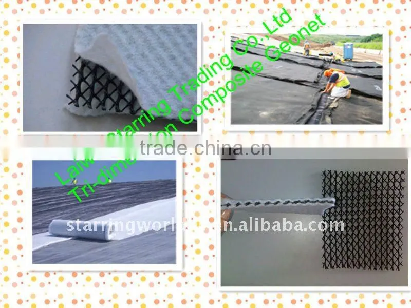 Composite Drainage Tri-planar Geonet