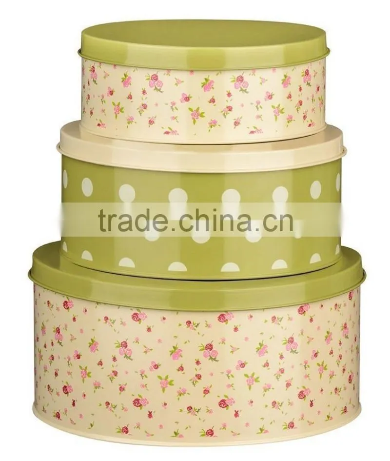 High Quality Popular Square Metal Tea Tin Canisters / Coffee Tin Box