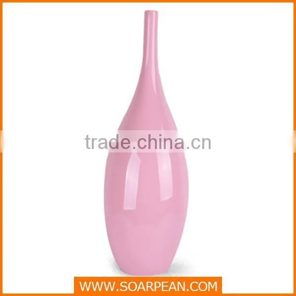 Custom Fiberglass White Vase for Wedding Decoration