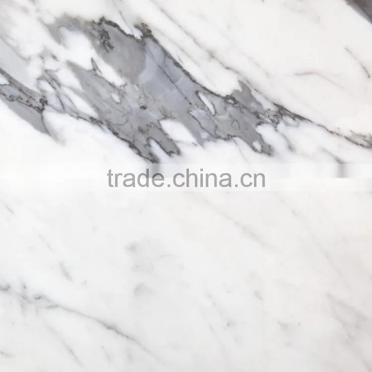 Cheap flooring designs natural stone high glossiness white marble tile