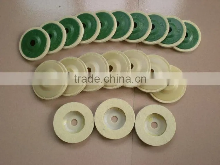 wool felt marble polishing wheel