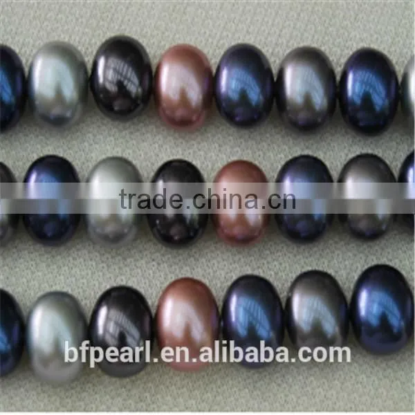 16-20mm Egg Shaped Multicolor Loose Shell Pearl Beads Strands