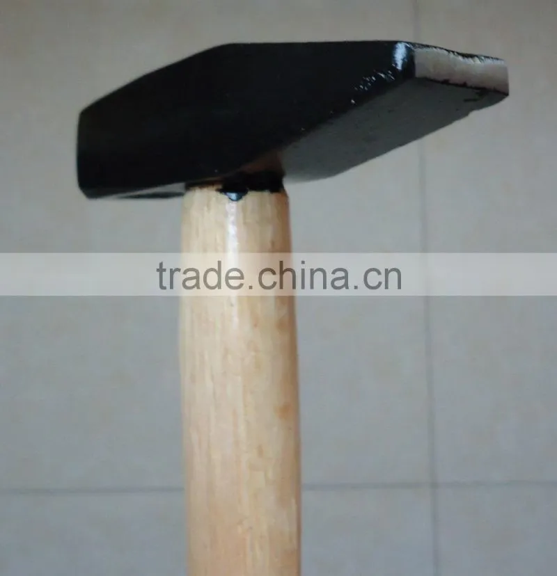 Safety machinist's hammer / Fitter's hammer with wooden handle