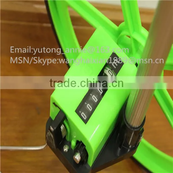 China manufacturer supply Green 6 digits distance measuring wheel