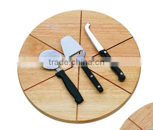 wooden pizza board