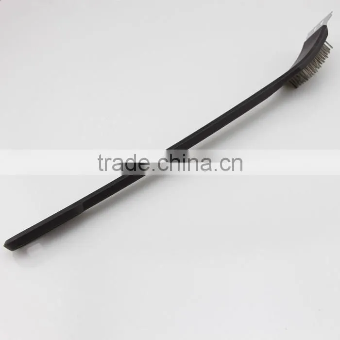Long 18" Grill Brush with 201 Steel Wire