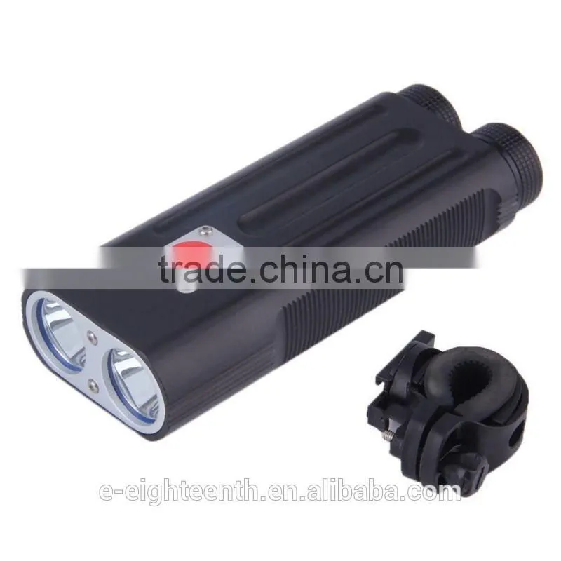 hot popular rechargeable Bright XM-L T6 LED Bicycle Lamp Bike Headlight Headlamp front light