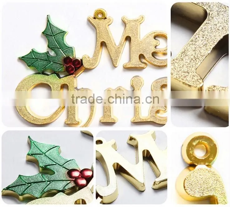 Fancy Christmas Craft Wall Christmas Tree Hanging Decorations Items Wholesale
