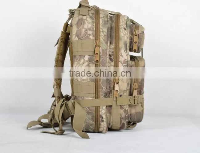 3P Outdoor Sport Military Combat Tactical Rucksack Backpack Knapsack Camping Hiking Trekking Assault Bag Pack