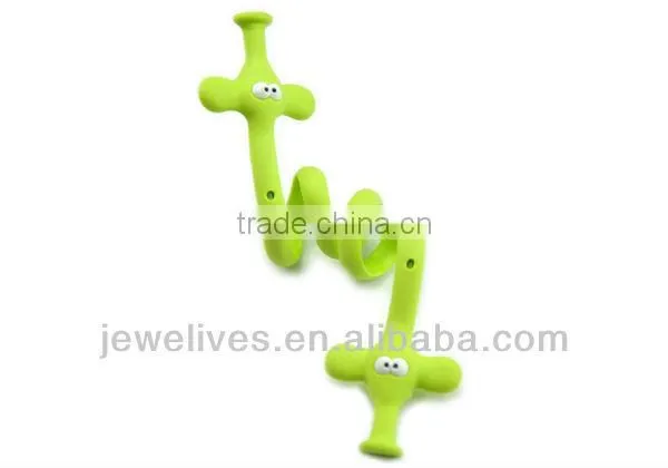 Cartoon Eco-Friendly Silicone Earbud Cable Winder