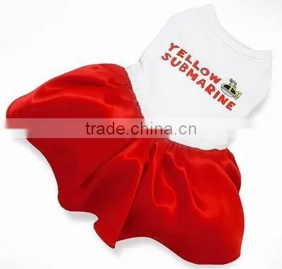 Pet clothing chun xia hold - super soft pet skirt