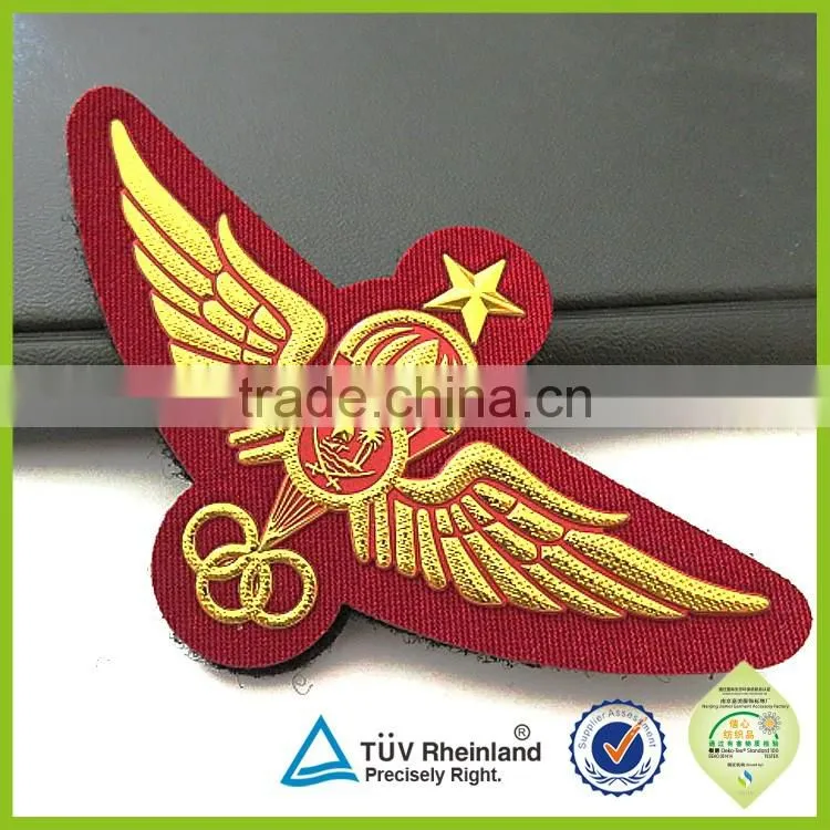 OEM lovely chick shape embossed pin badge plastic badge