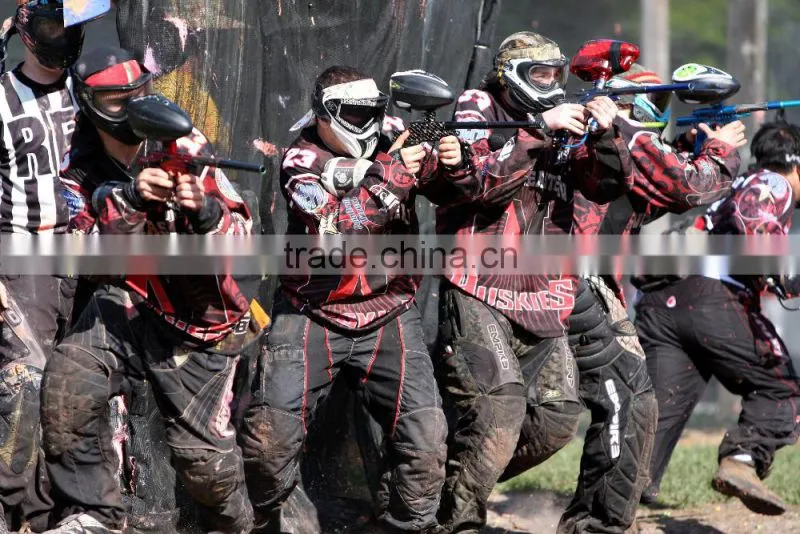 Newest free design top quality paintball jersey OEM custom sublimated /practice team cheap paintball jerseys