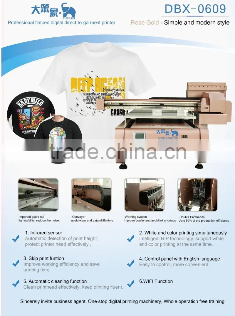 Direct to fabric large printer digital textile printing machines