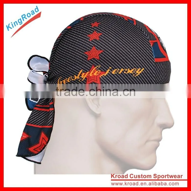 Latest cap Custom head bandanas cycling cap Custom head bandanas cycling bandana