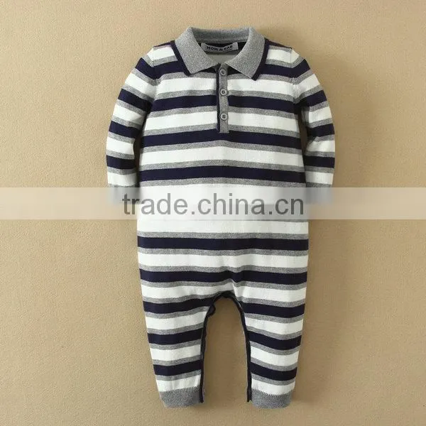 2014 autumn boys romper, organic baby romper, baby boy romper for autumn and spring dressing