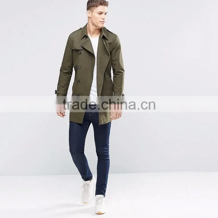 Fine Workmanship Double-breasted fashion winter coat factory