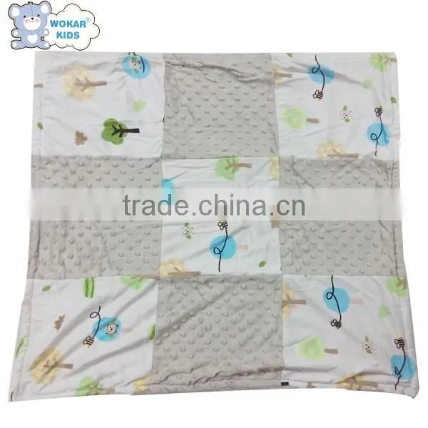 Wholesale soft touch baby warm blanket