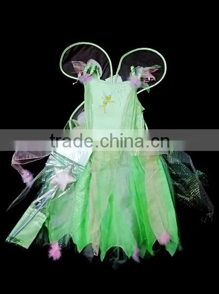 OEM costume latest Flower Fairy belle princess costume for girls