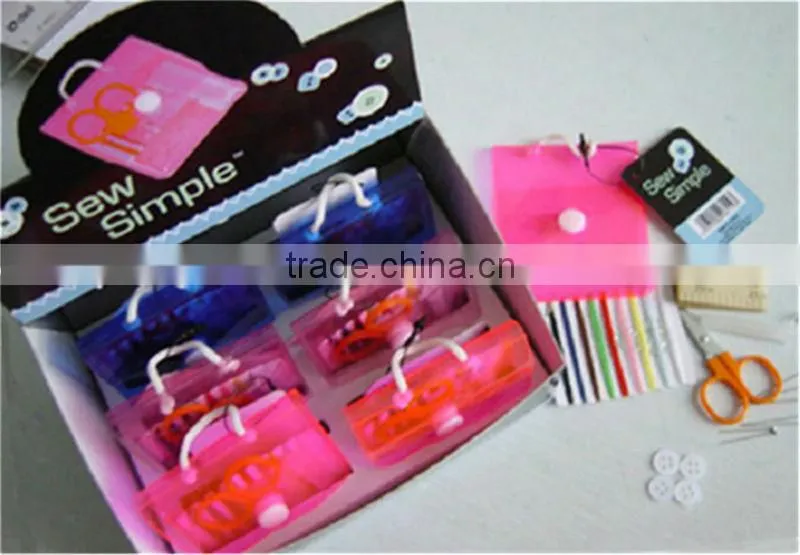 Stainless steel Travel sewing kit Excellent sewing display
