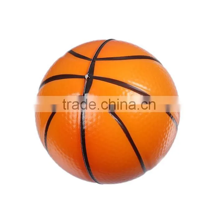 Wholesale PU Leather Pet Products Toy Orange Basketball