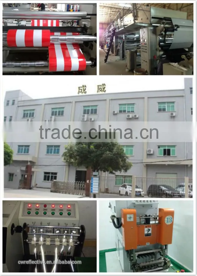 Customized High Visibility Reflective Tape Bopp Printed Tape