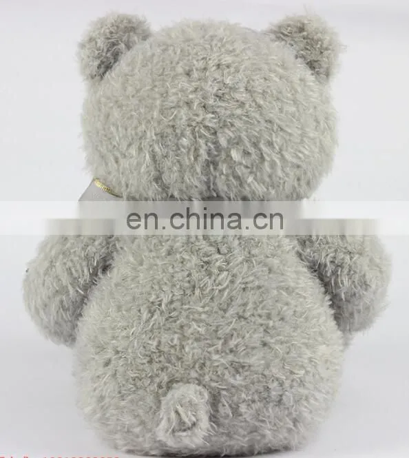 Best made fat plush teddy bear skins toys wholesale/custom teddy bear with tie
