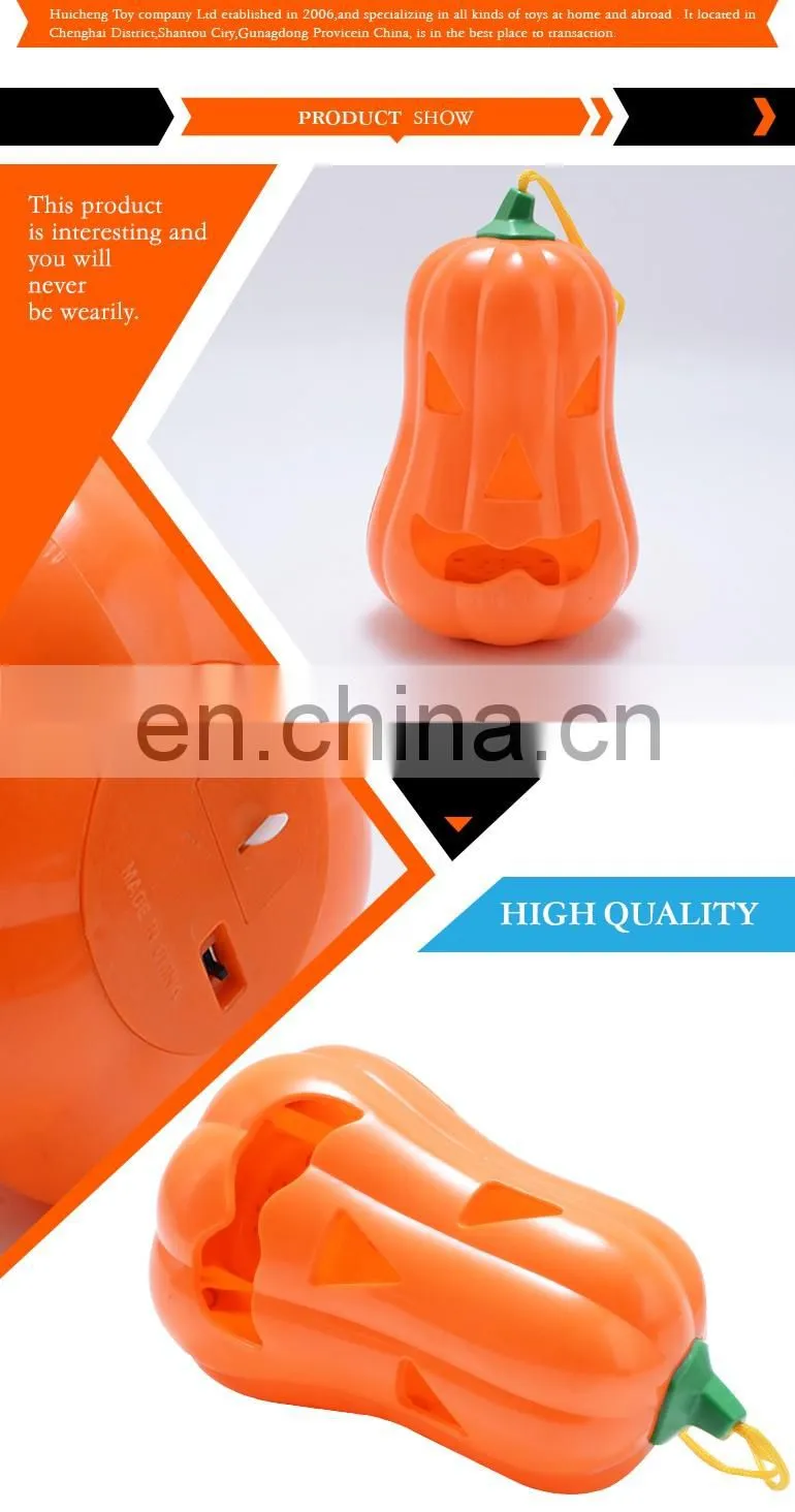 hot selling decorations led light pumpkin halloween toy form china suppliers